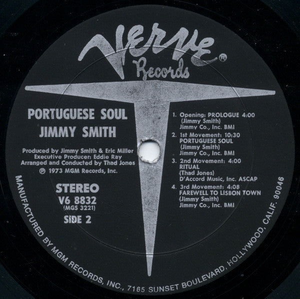 Jimmy Smith - Portuguese Soul - LP