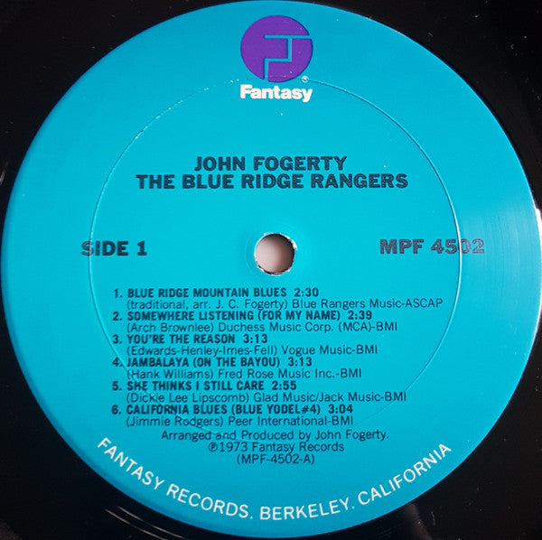John Fogerty - Blue Ridge Rangers - LP