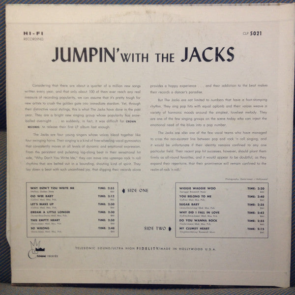 The Jacks - Jumpin' With The Jacks - LP