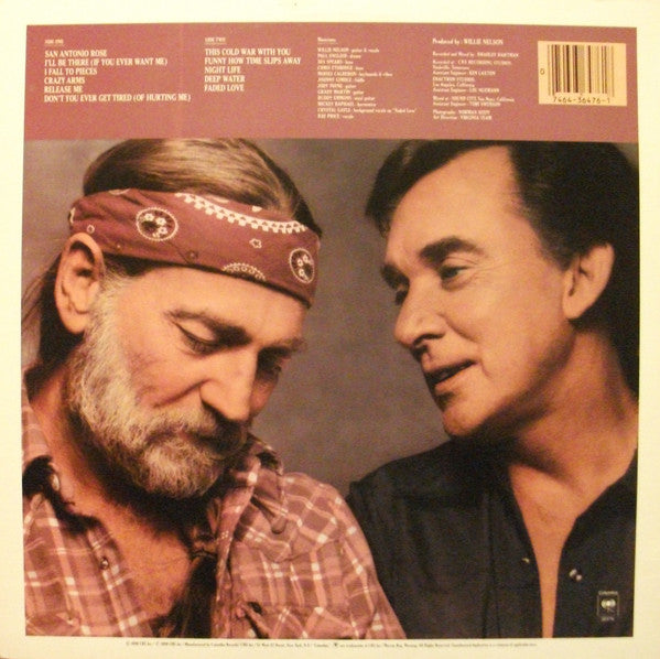 Willie Nelson & Ray Price - San Antonio Rose - LP