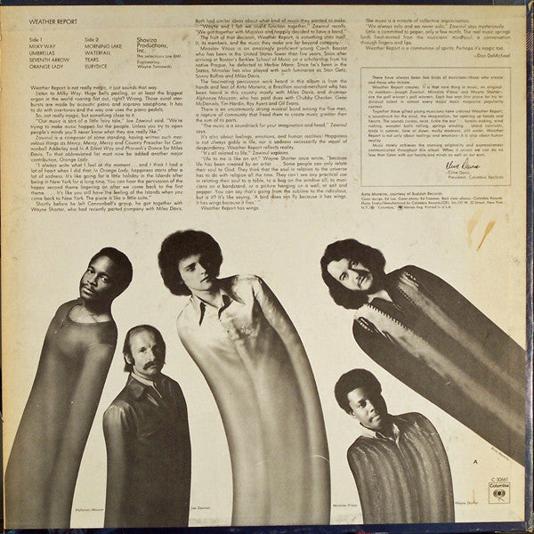 Weather Report - Weather Report - LP