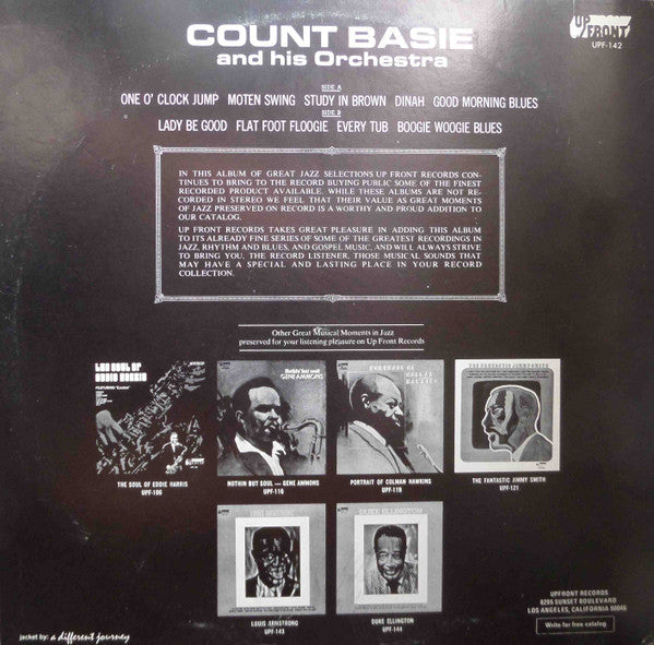 Count Basie And His Orchestra* - Count Basie And His Orchestra - LP