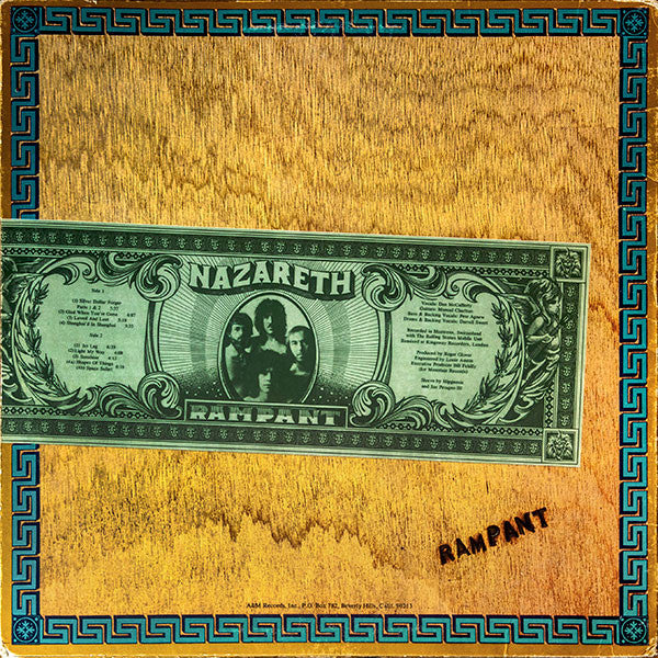 Nazareth (2) - Rampant - LP