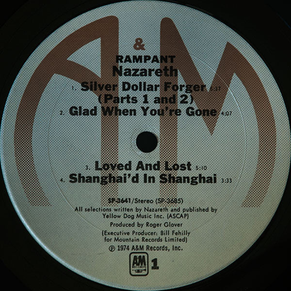 Nazareth (2) - Rampant - LP