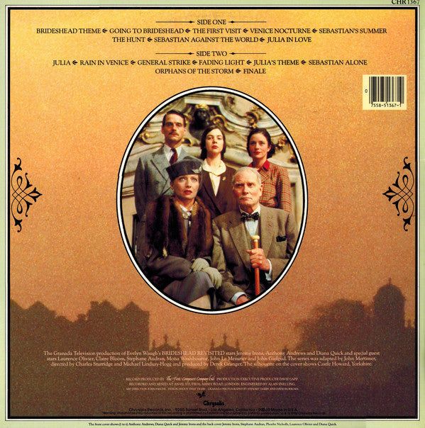 Geoffrey Burgon - Brideshead Revisited - LP