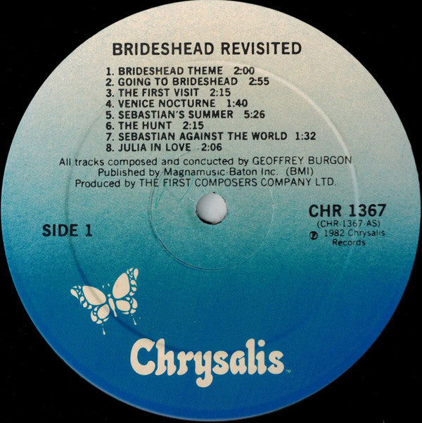 Geoffrey Burgon - Brideshead Revisited - LP