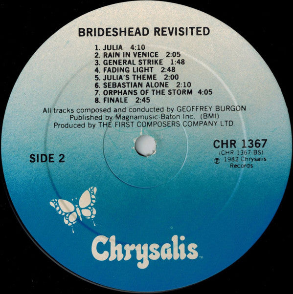 Geoffrey Burgon - Brideshead Revisited - LP