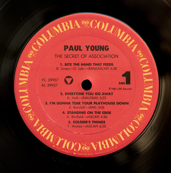 Paul Young - The Secret Of Association - LP