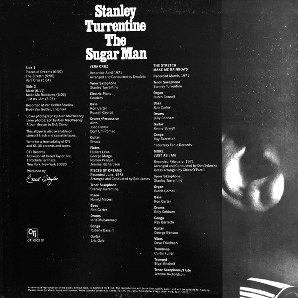 Stanley Turrentine - The Sugar Man