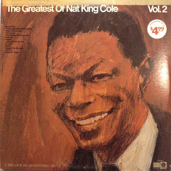 Nat King Cole - The Greatest Of Nat King Cole - LP