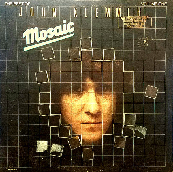 John Klemmer - Mosaic - The Best Of John Klemmer Volume One - LP
