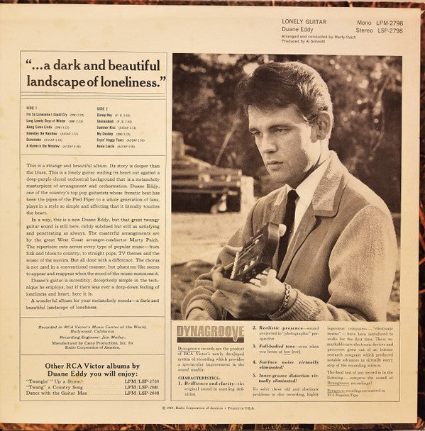 Duane Eddy - Lonely Guitar - LP