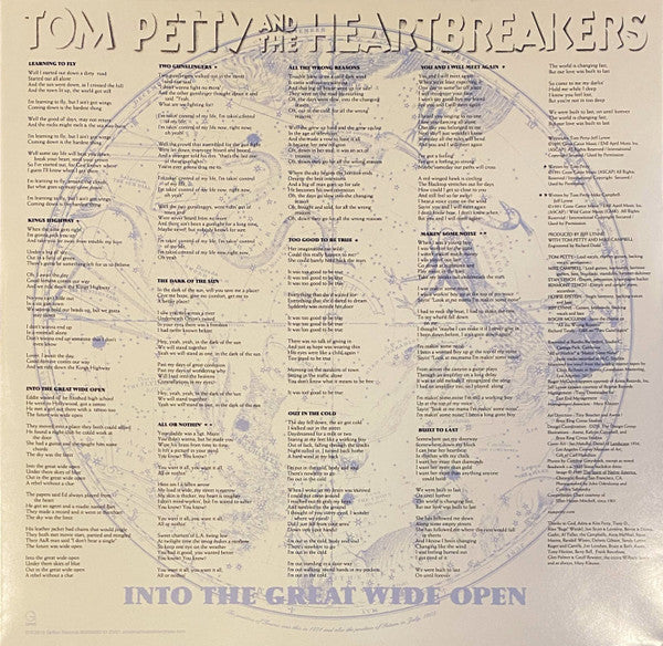 Tom Petty And The Heartbreakers - Into The Great Wide Open - LP