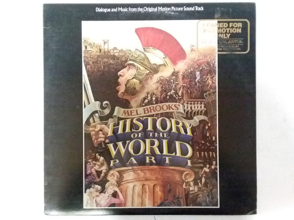 Mel Brooks - Mel Brooks' History Of The World Part 1 (Dialogue And Music From The Original Motion Picture Sound Track) - LP