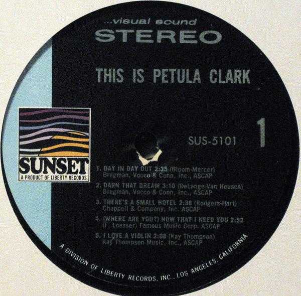 Petula Clark - This Is Petula Clark ! - LP