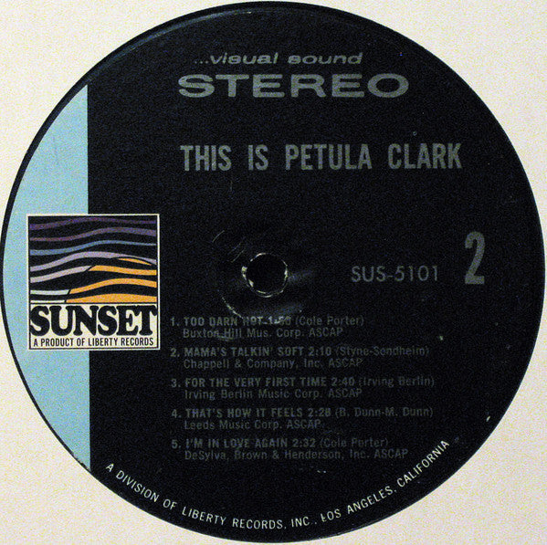 Petula Clark - This Is Petula Clark ! - LP