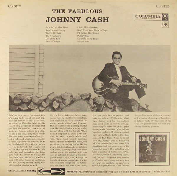 Johnny Cash - The Fabulous Johnny Cash - LP