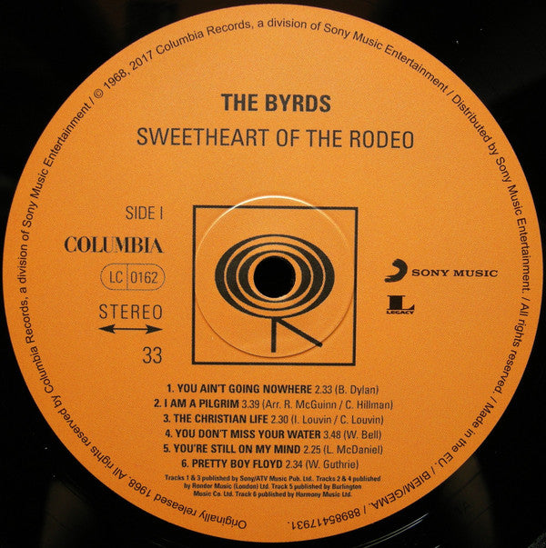The Byrds - Sweetheart Of The Rodeo - LP