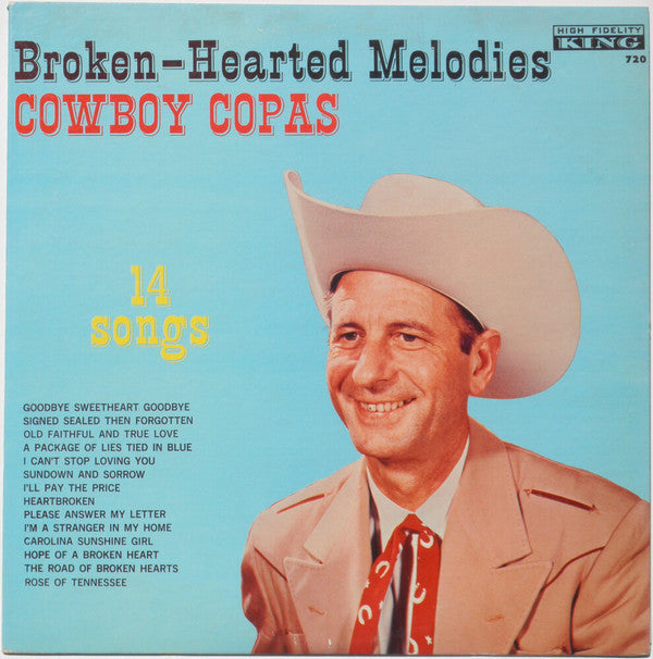 Cowboy Copas - Broken-Hearted Melodies - LP