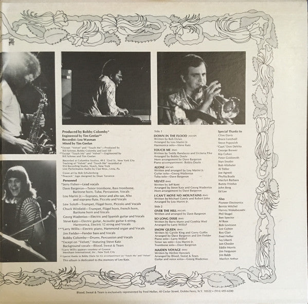 Blood, Sweat & Tears* - New Blood - LP
