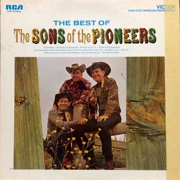The Sons Of The Pioneers - The Best Of The Sons Of The Pioneers - LP