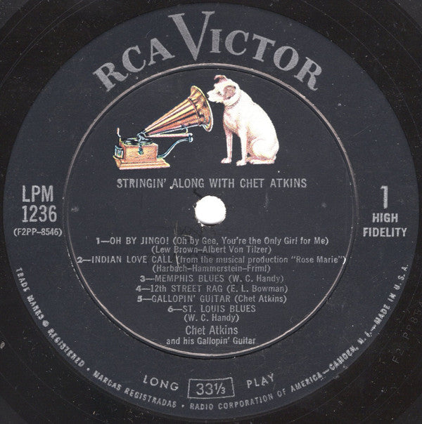 Chet Atkins - Stringin' Along With Chet Atkins - LP