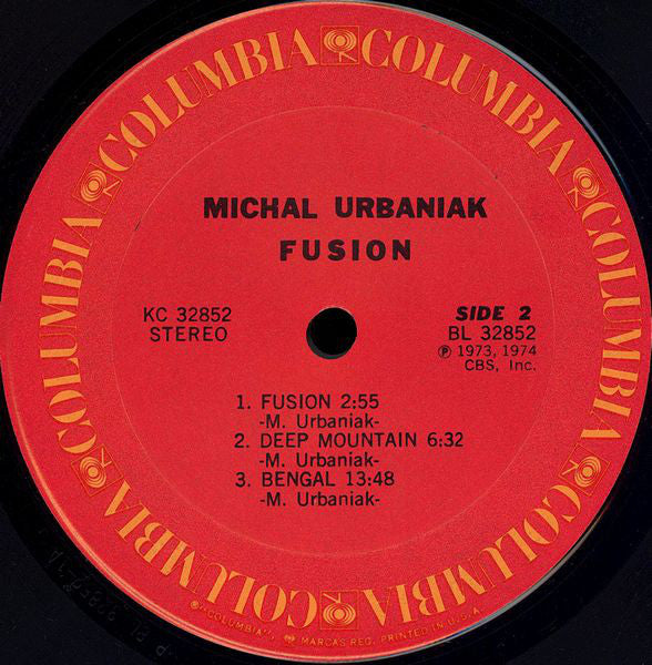 Michal Urbaniak* - Fusion - LP