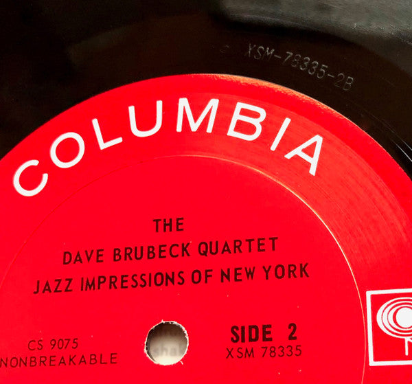 The Dave Brubeck Quartet - Jazz Impressions Of New York - LP