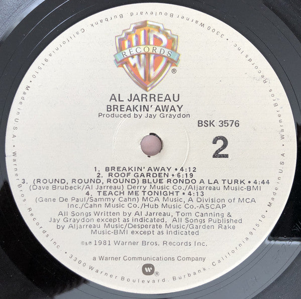 Al Jarreau - Breakin' Away - LP