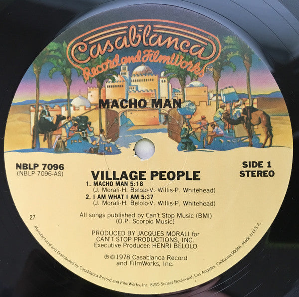 Village People - Macho Man - LP