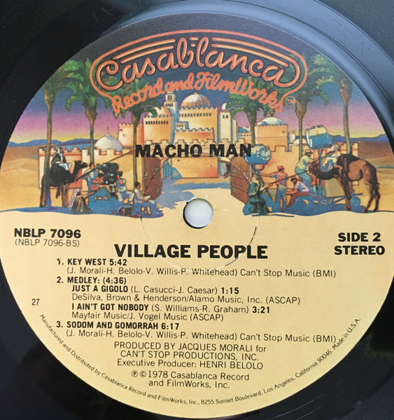 Village People - Macho Man - LP