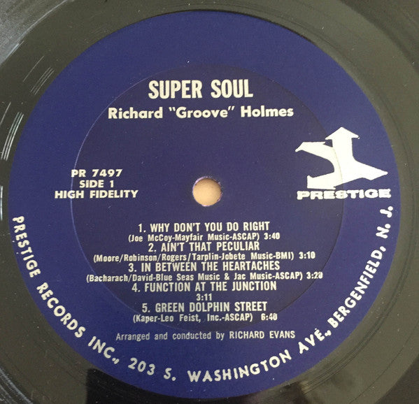 Richard "Groove" Holmes - Super Soul - LP