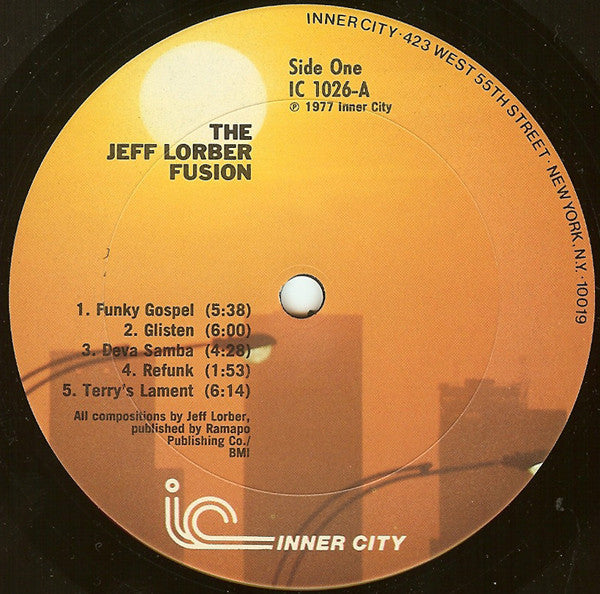 The Jeff Lorber Fusion - The Jeff Lorber Fusion - LP