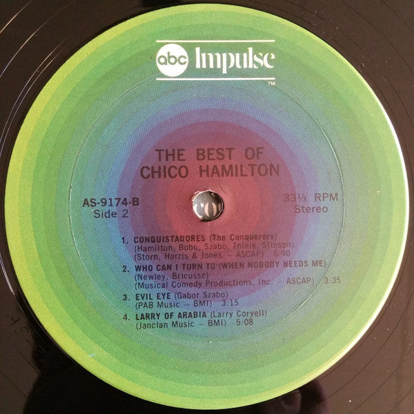 Chico Hamilton - The Best Of Chico Hamilton - LP