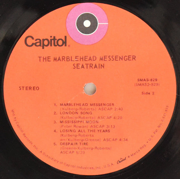 Seatrain - The Marblehead Messenger - LP