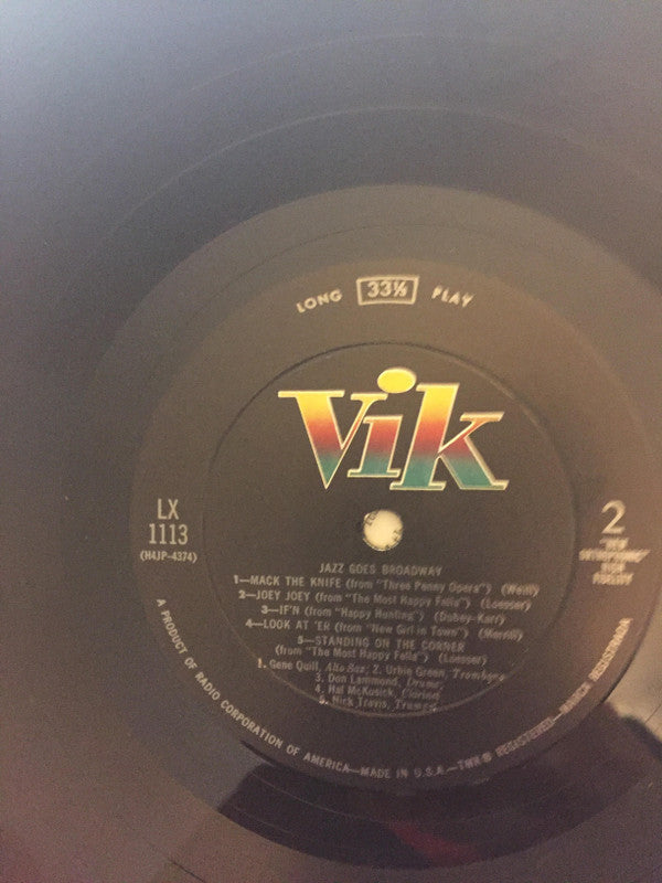 Various - Jazz Goes Broadway - LP