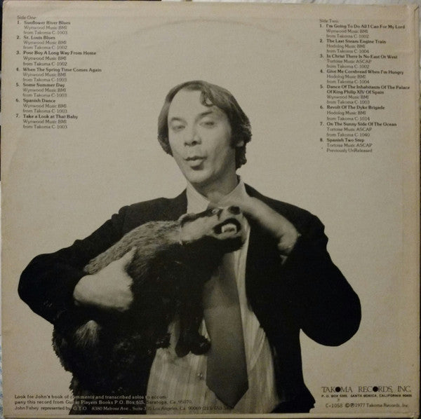John Fahey - The Best Of John Fahey 1959 - 1977 - LP