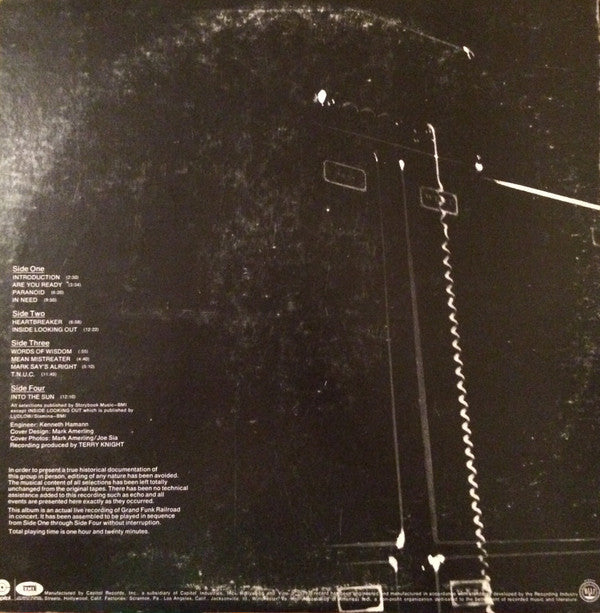 Grand Funk* - Live Album - LP