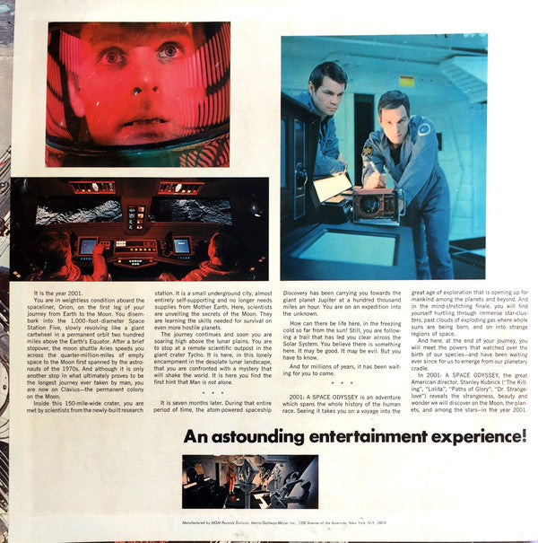 Various - 2001: A Space Odyssey (Music From The Motion Picture Sound Track) - LP