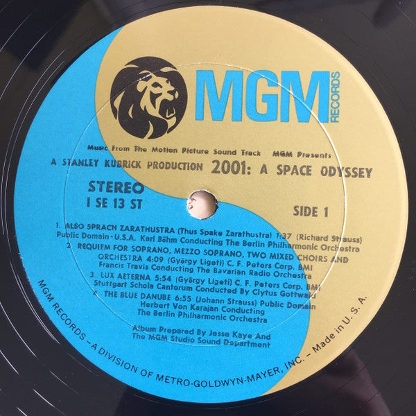 Various - 2001: A Space Odyssey (Music From The Motion Picture Sound Track) - LP