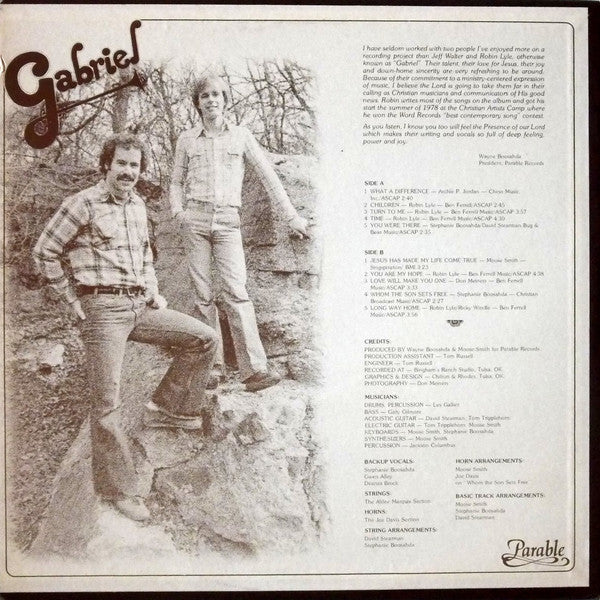 Gabriel  - Gabriel - LP