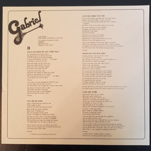 Gabriel  - Gabriel - LP
