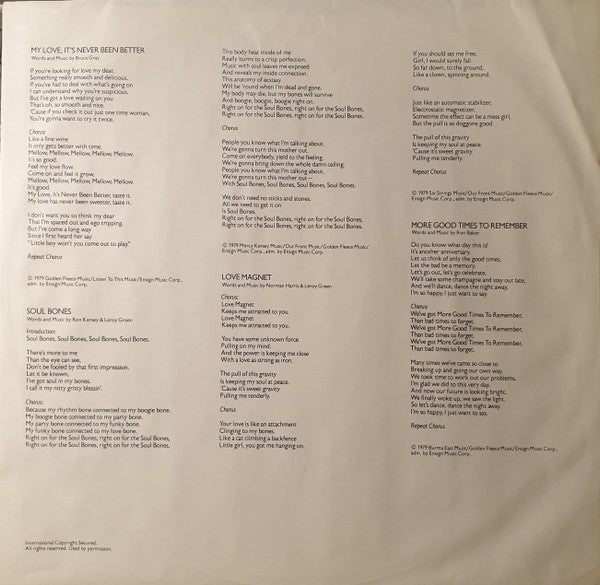 The Trammps - The Whole World's Dancing - LP