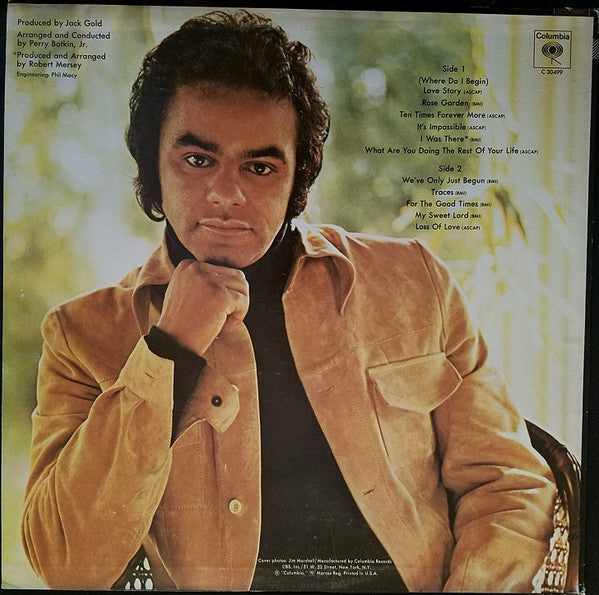 Johnny Mathis - Love Story - LP
