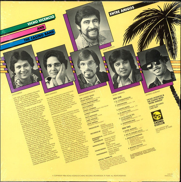 Vicho Vicencio And The Casino Band - Entre Amigos - LP