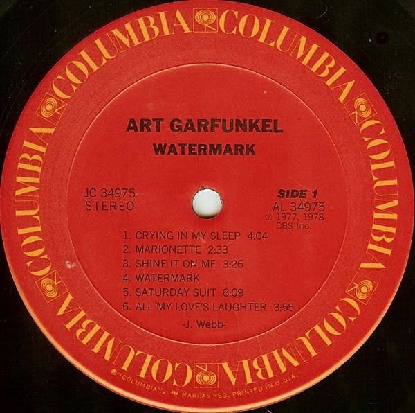 Art Garfunkel - Watermark - LP