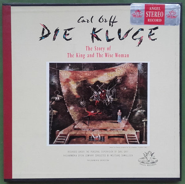 Carl Orff - Die Kluge The Story Of The King And The Wise Woman - LP