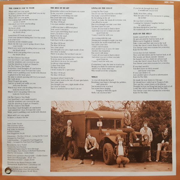 Judie Tzuke - Sports Car - LP