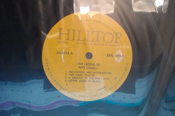 Pete Cassell - The Legend Of Pete Cassell - LP