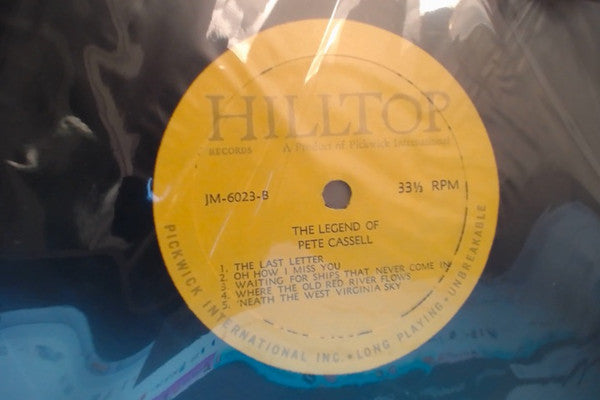 Pete Cassell - The Legend Of Pete Cassell - LP
